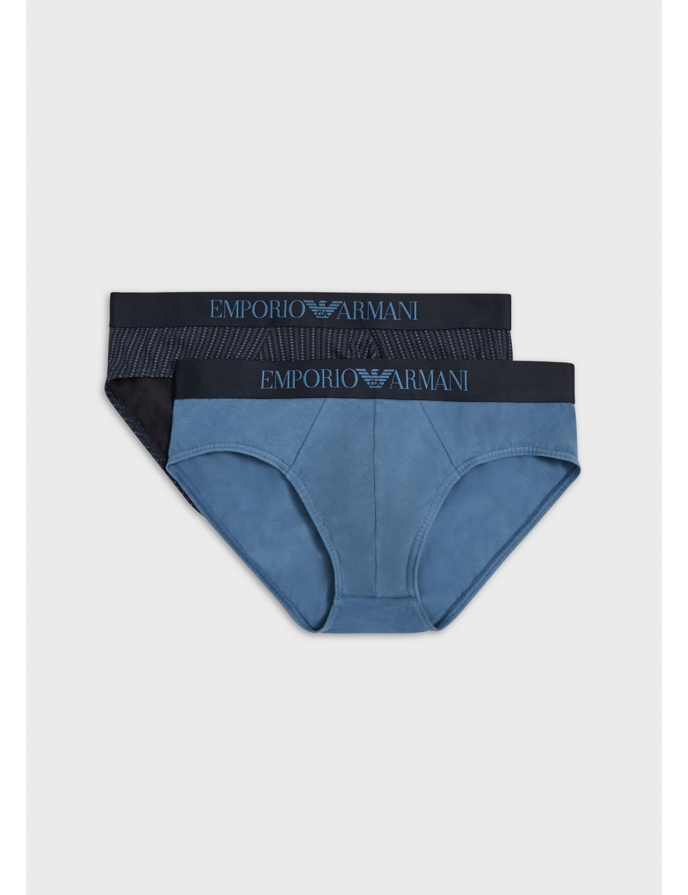 SlipEmporio Armani in Cotone da Uomo colore Blu Uomo Abbigliamento da Intimo da Mutande boxer 
