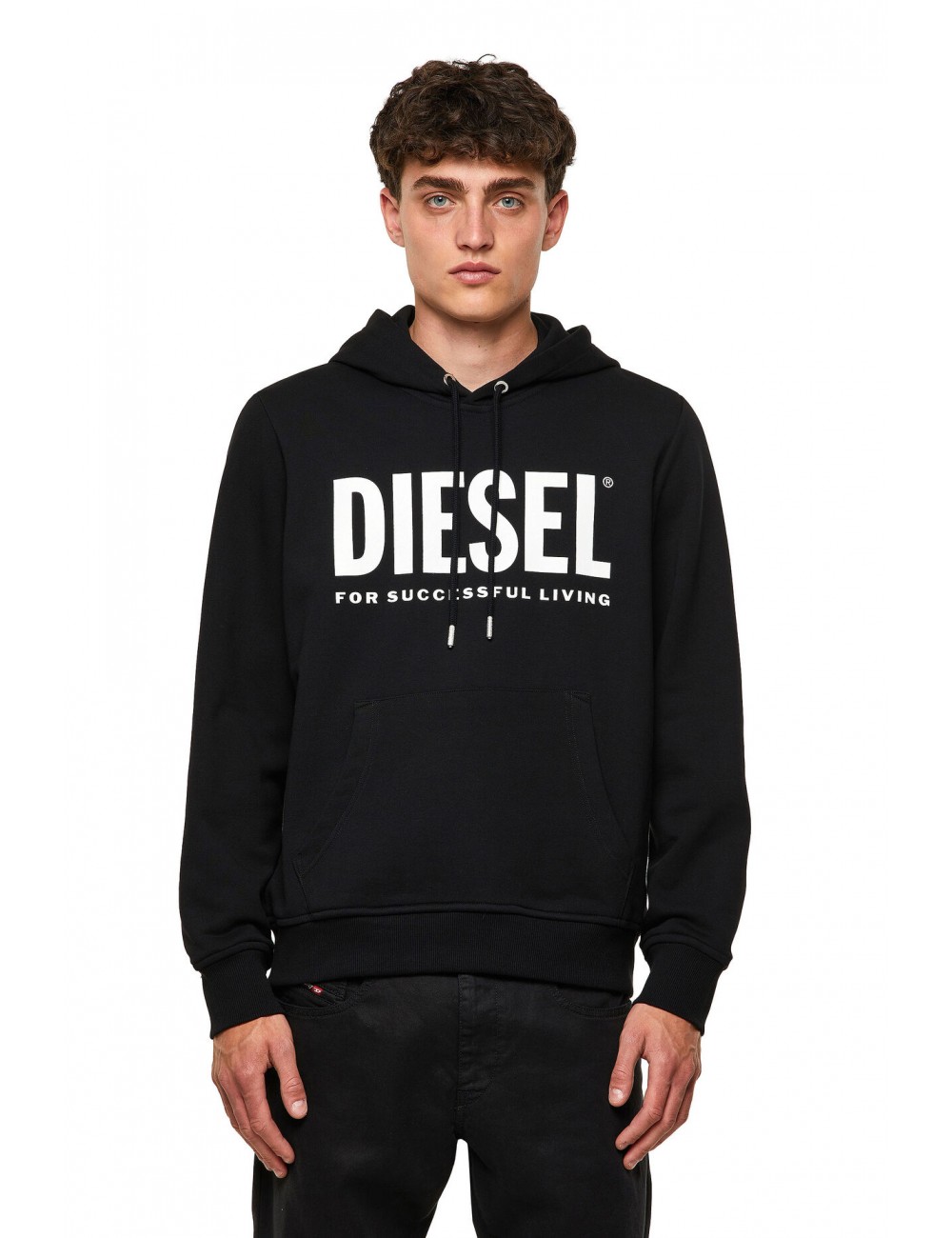 GIRK HOOD ECOLOGO 9XX FELPE UOMO CAPPUCCIO DIESEL MAGLIA FELPA MAN 
